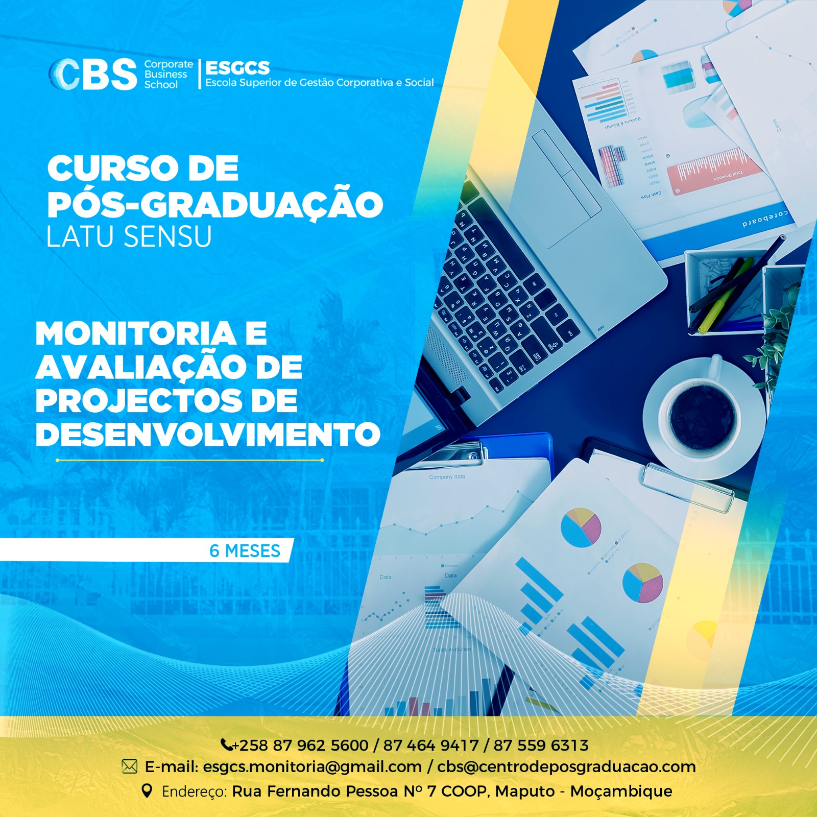 Pós-Graduação em Monitoria e Avaliação de Projectos de Desenvolvimento